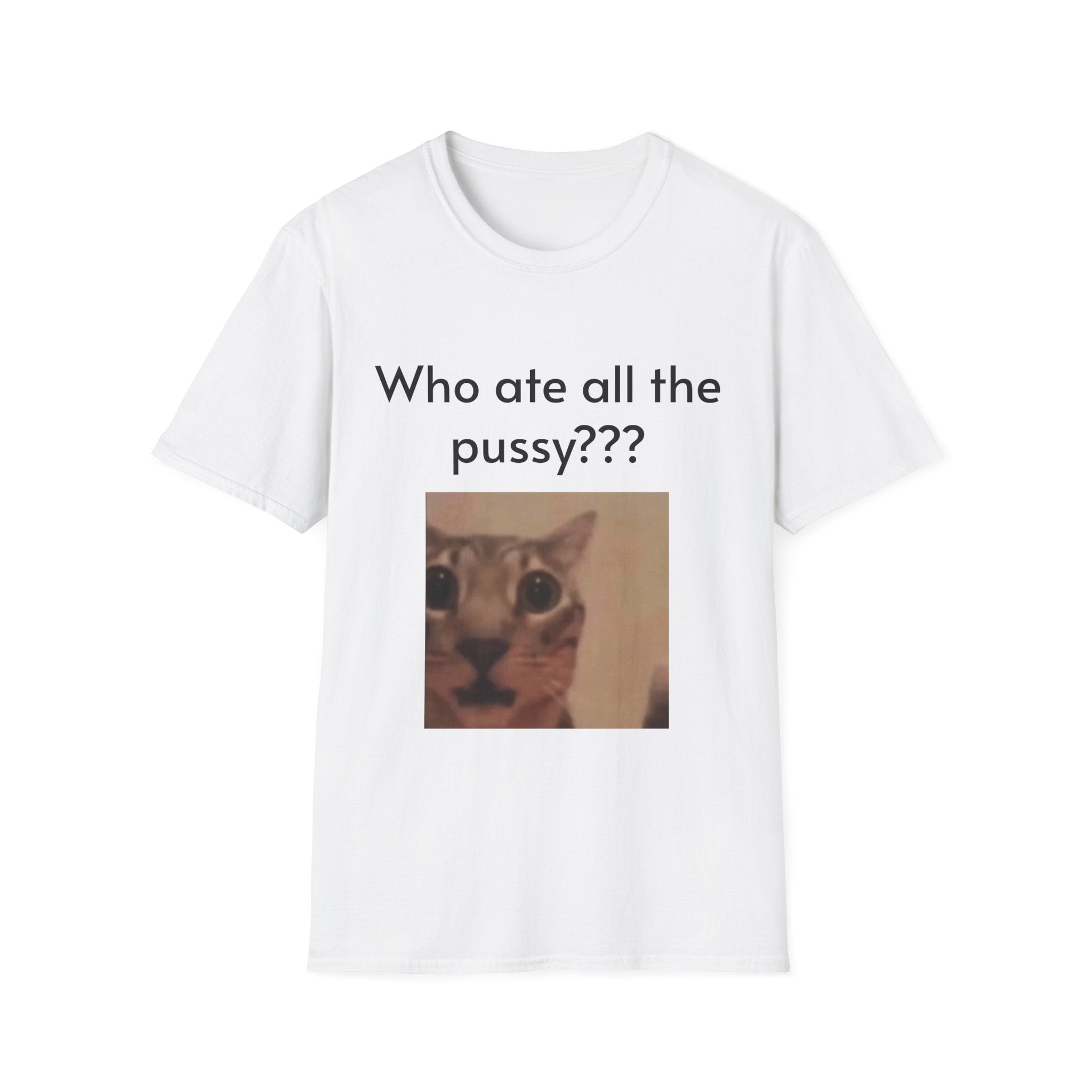 Who's Hungry Cat T-shirt