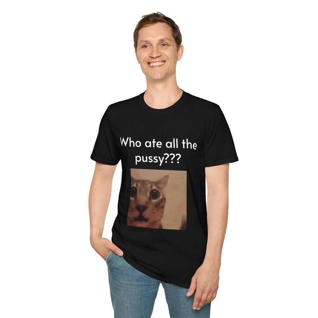 Who's Hungry Cat T-shirt