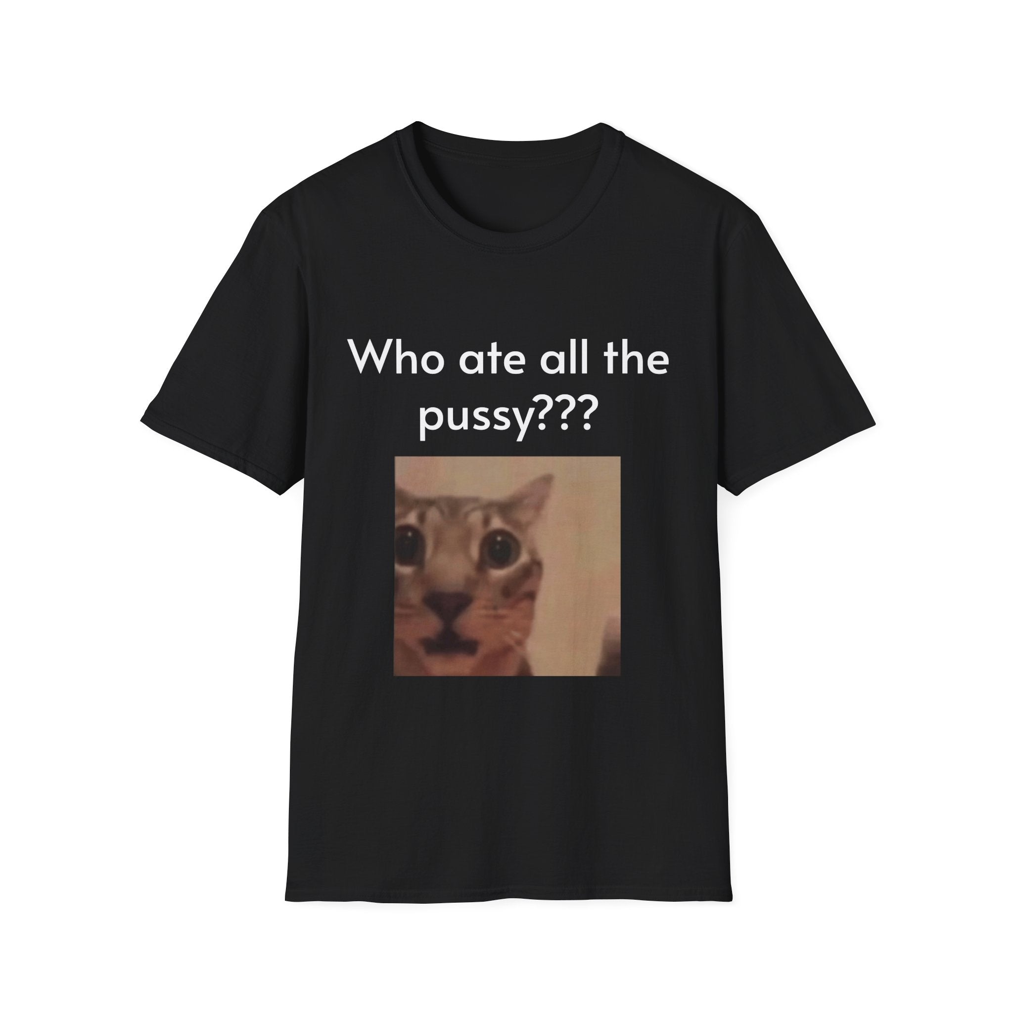Who's Hungry Cat T-shirt