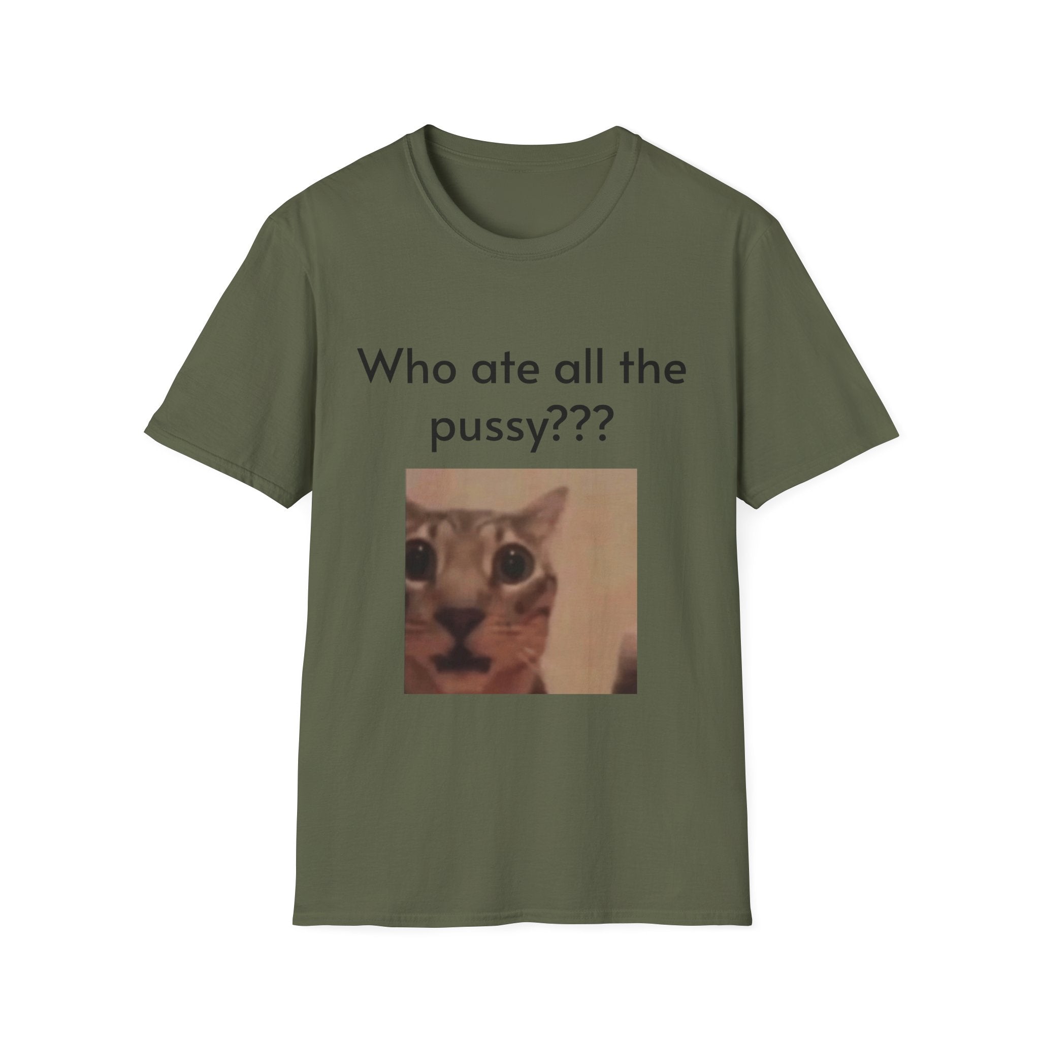 Who's Hungry Cat T-shirt