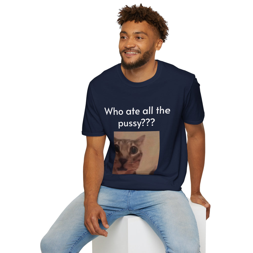 Who's Hungry Cat T-shirt