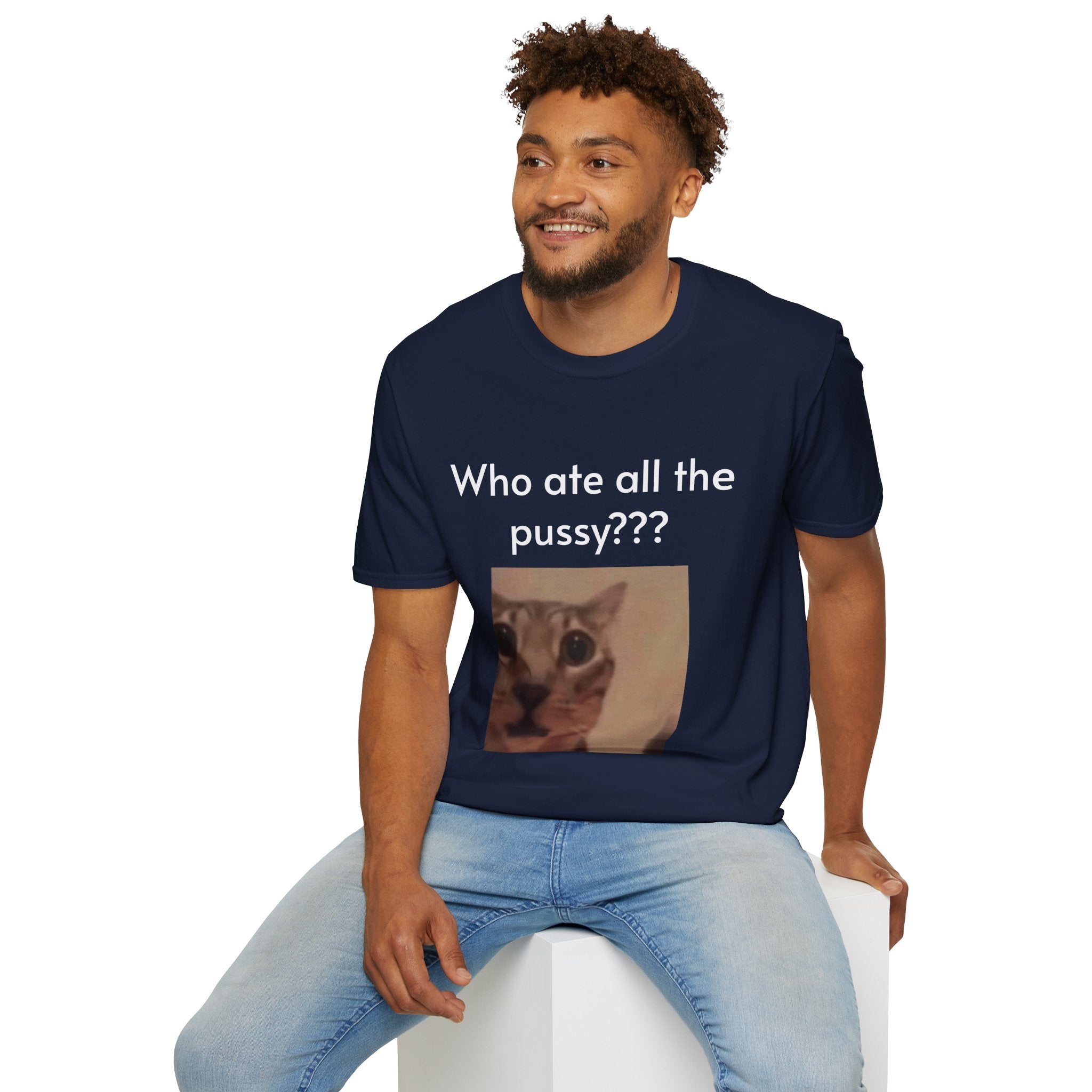 Who's Hungry Cat T-shirt